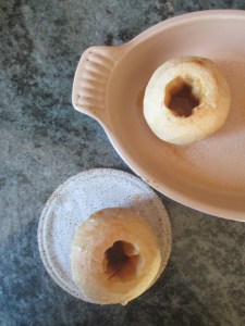 apples hot from the oven