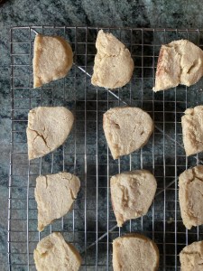 cookies on cooling rack