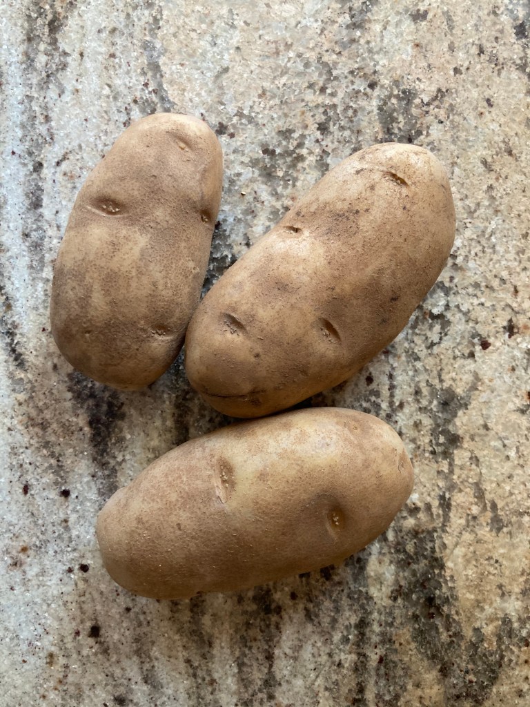 three potatoes